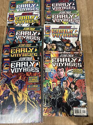 #ad Star Trek Early Voyages Comic Book Lot 1 17 Marvel Paramount Comics $32.50
