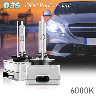 #ad 2x New D3S 6000K for OEM 66340 66340HBI 42403 42302 HID Xenon Headlight Bulb 35W $19.99