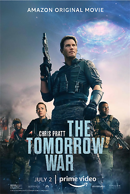 #ad The Tomorrow War Movie 1 DISC BLU RAY DVD No Case $12.19
