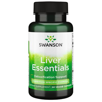 #ad Swanson Liver Essentials 90 Veggie Capsules $9.99