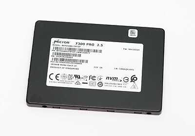 #ad New Micron 7300 PRO 1.92TB 2.5quot; U.2 NVMe Gen3 x4 SSD MTFDHBE1T9TDF $119.95