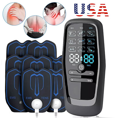 #ad Tens Unit Massager Electrotherapy Muscle Stimulator Pain Reliever Therapy $16.95