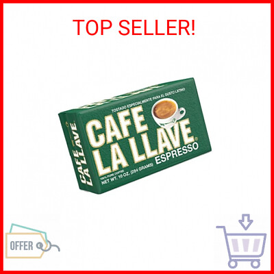#ad Cafe La Llave Espresso Dark Roast Coffee 10 Ounce $5.30