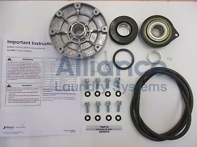 #ad New Genuine OEM Speed Queen Washer Washing Machine Hub and Seal Kit 766P3A $146.21
