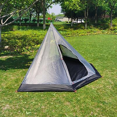 #ad Ultralight Camping Teepee Inside Tent Mesh Net Tent Backpacking Hiking $46.46