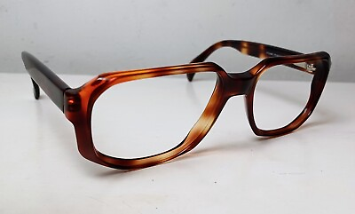 #ad Vintage Glasses Geek 1980#x27;s HOMME 1 France Geek Glasses Optical $80.00