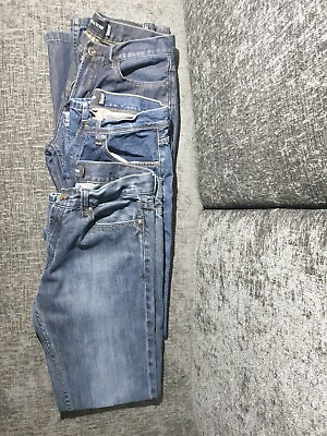 #ad Men#x27;s Firetrap Jeans in Blue 3 pairs 2 x 30W 34L 1 x 30s. GBP 35.99