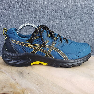 #ad ASICS Gel Venture 9 Men#x27;s Size 10 Blue Black Athletic Running Shoes 1011B486 $49.00