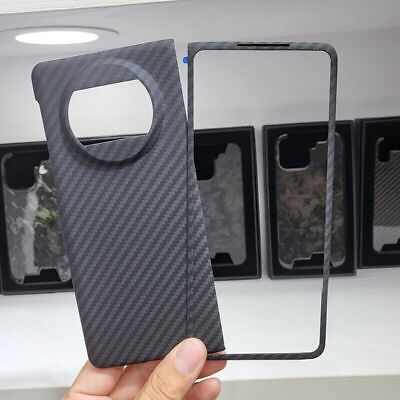 #ad Genuine Carbon Fiber Aramid Slim Case fr Huawei Mate X3 Matte Glossy Armor Cover $49.80