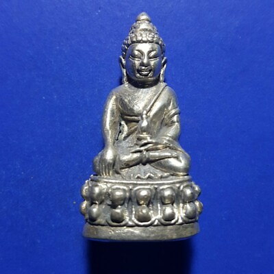 #ad 02 Somdej Protect Holy Thai Amulet Buddha Phra Old Wat Magic Talisman Rare Luck $31.00