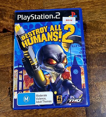 #ad Destroy All Humans Playstation 2 PS2 PAL Brand New And Sealed AU $50.00