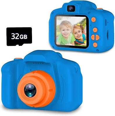 #ad Upgrade Kids Selfie Camera Christmas Birthday Gifts for kidsHD Digital Cameras $39.99