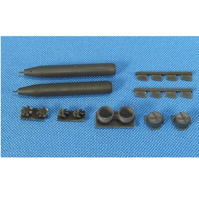 #ad Metallic Details MDR7245 Scale model kit 1:72 Torpedo Mk 46 Accessory Resin $9.09