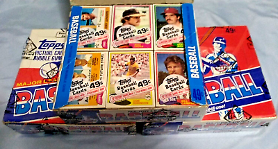 #ad 1981 Topps Vintage Baseball Cello Pack Factory Sealed Free Shipping $35.00