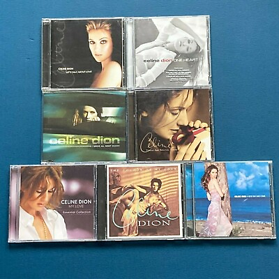 #ad Celine Dion 7 CD LOT Essential Colour One Heart Let#x27;s Talk Love New Day Special $15.99