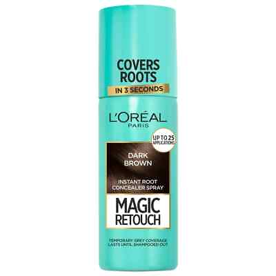 #ad Loreal Paris Magic Retouch Root Touch Up Dark Brown $15.66