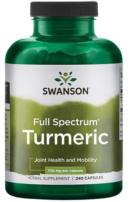#ad Turmeric Curcuma Longa Rhizome 720mg 240 Caps Joint Health Liver Detox $15.70