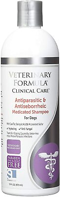 #ad Formula Clinical Care Antiparasitic Antiseborrheic Medicated Dogs Shampoo 16 OZ $22.11