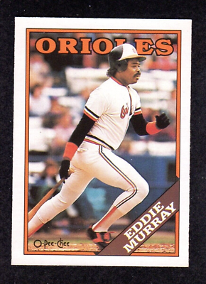#ad 1988 O Pee Chee #4 Eddie Murray Baltimore Orioles HOF French English Card MINT $2.29