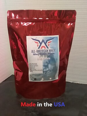 #ad 2lb All American Whey Protein Powder Concentrate $18.95