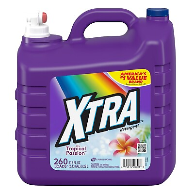#ad Xtra Tropical Passion 260 Loads Liquid Laundry Detergent 312 fl oz $11.83