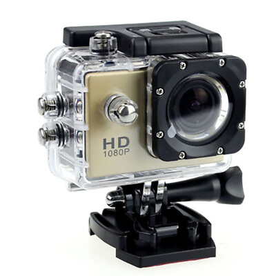 #ad 2 Inch Ultra HD Screen 1080P 30M Waterproof Sports Action Camera DVR Camcorder $17.93