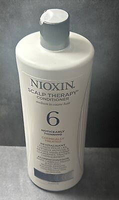 #ad NIOXIN System 6 Scalp Therapy Chemically Treated Noticeably Thinning 33.8oz $31.45