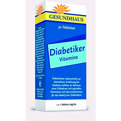 #ad Diabeticer vitamins for diabetics 30 tablets $27.00