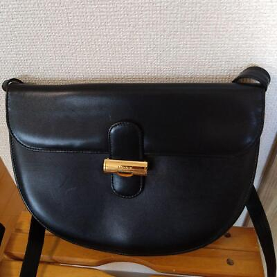 #ad Lanvin Shoulder Bag Leather Black Women Preowned From Japan $99.00
