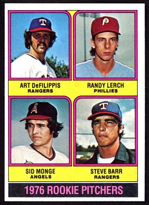 #ad 1976 Topps #595 Rookie Pitchers NM ID084 $2.99