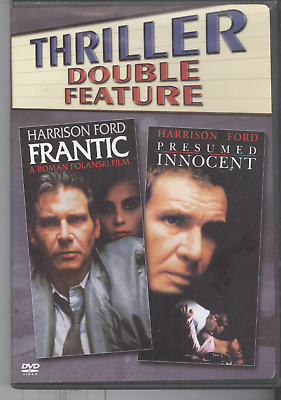 #ad Frantic 1988 FS Presumed Innocent 1990 FS WS 2005 2 Disc DVD Harrison Ford $5.49
