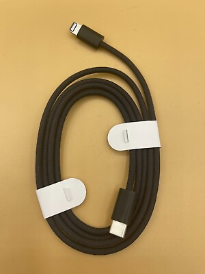 #ad Apple 3ft. 1m Lightning to type C Cable Black White Genuine Color Random $15.99