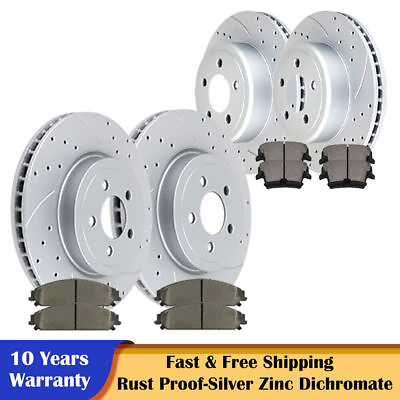 #ad Front Rear Discs Rotors and Brake Pads Kit for Dodge Charger Magnum Chrysler 300 $223.27