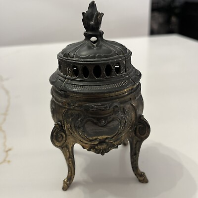 #ad French Censer Incense Burner Vintage Decorative Arts Piece $99.99