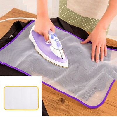 #ad Household Ironing Pad Big Portable Anti Scalding Accessories Mesh Cloth $1.48