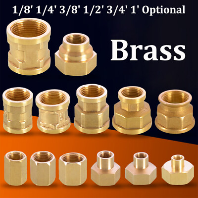 #ad #ad 1 8#x27;#x27; 1 2#x27;#x27; 1 4#x27;#x27; 3 4#x27;#x27; 1 #x27;#x27; Brass Female to Female Straight Threaded Connectors $97.55