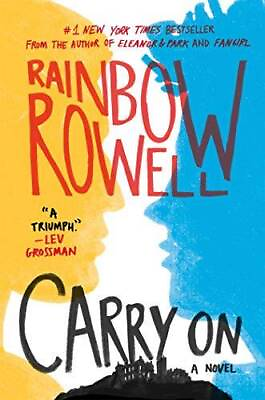 #ad SIGNED Carry On Hardcover Hardcover By Rainbow Rowell GOOD $8.14