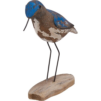 #ad Primitives by Kathy Rustic Sea Bird Willet Sitter Beach House Decor Lake Cabin $17.99