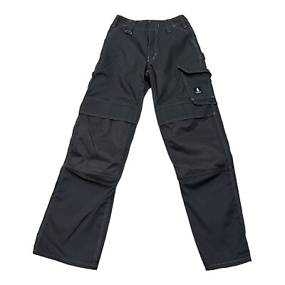 #ad Mascot Houston Trade Work Trouser Pants Men 28x32 27x32 Cargo Gray Reflective $34.95