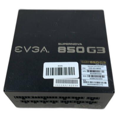 #ad EVGA Supernova 850 G3 80 Plus Gold 850W Fully Modular Power Supply SEE DESCRIP $58.52