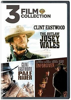 #ad The Outlaw Josey Wales Pale Rider Unforgiven New DVD 2 Pack Eco Amaray $13.44