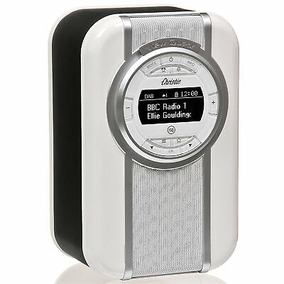 #ad VQ Christie HD Digital Radio FM Bluetooth NFC Alarm Clock Enamel Fascia Black $59.99