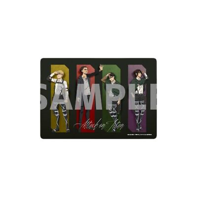 #ad Attack on Titan 15 sunny ver. alignment design character clear case $21.08