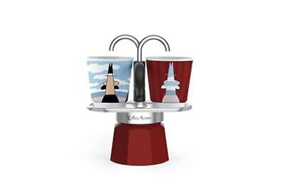 #ad Bialetti Mini Express Magritte: Moka Set includes Coffee Maker 2 Cup 2.8 $55.61