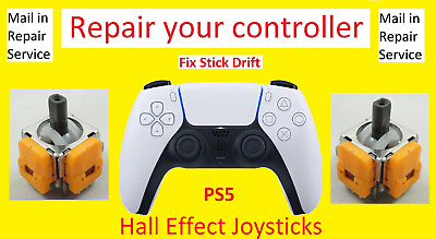#ad Repair Service Fix Your Playstation 4 amp; 5 Controller PS4 PS5 Hall Effect $27.00