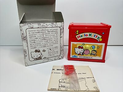 #ad Hello Kitty Mini Chest Vtg 1993 90s Sanrio Red Organizer Drawers NOS New $70.00