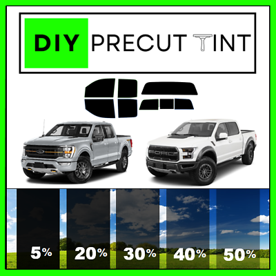 #ad DIY PreCut Premium Ceramic Window Tint Fits ANY FORD F 150 2000 2023 ALL Windows $98.99