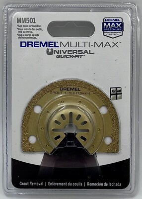 #ad Dremel MM501 1 16 Inch Multi Max Carbide Grout Blade $20.85