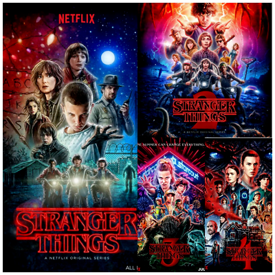 #ad Stranger Things TV Series Complete Series All4 Seasons 1 4 DVD Region 1 $23.99