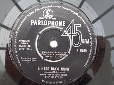 #ad Beatles A Hard Days Night 7quot; Parlophone R5160 EX 1964 A Hard Days Night Things W GBP 10.01
